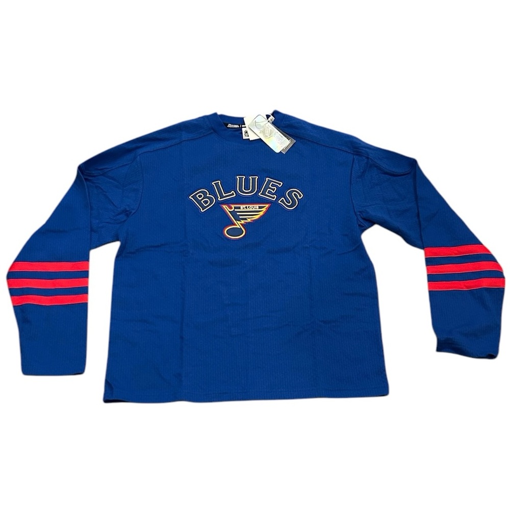 St. Louis Blues Adidas Men’s Crew Sweatshirt‎